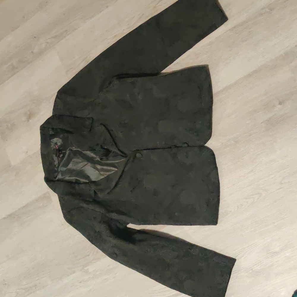 Willi Smith Black Detailed Blazer
